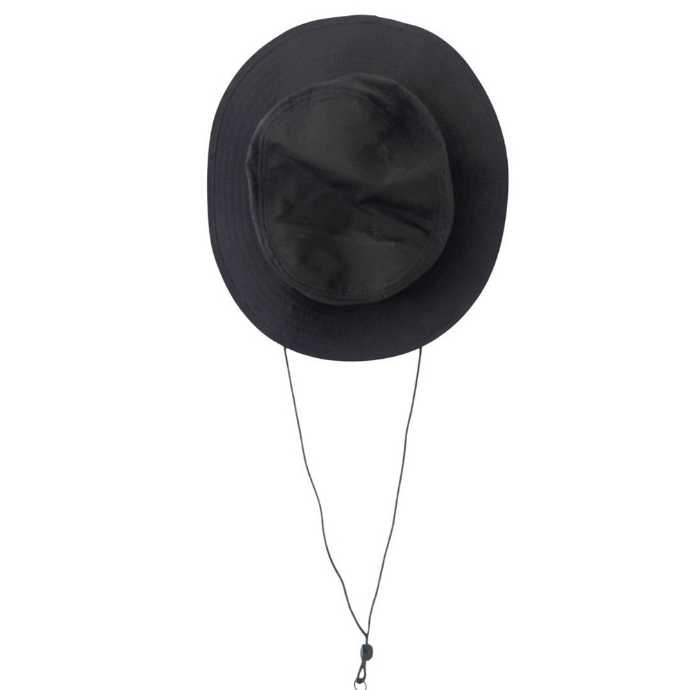 KOORINGAL Water Series Black Wide Brim Bucket Hat M/L Outdoor Hiking Lake M/L